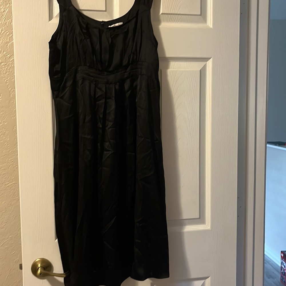 Momo Maternity black sleeveless dress size small